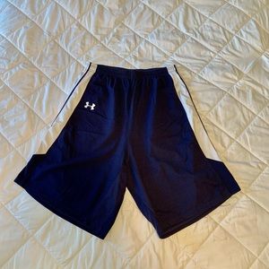 Under Armour LG Dark Blue Athletic Shorts